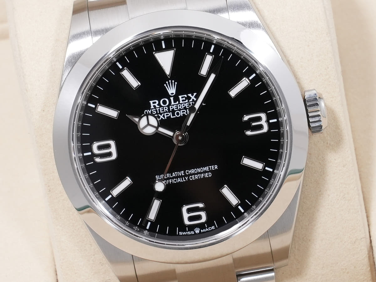 ロレックス エクスプローラー40 Ref.224270 SS ブラック文字盤 未使用 njsfnhcy