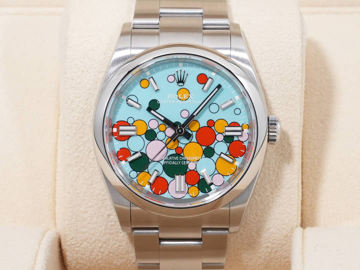 ロレックス オイスターパーペチュアル36 Ref.126000 ステンレススチール セレブレーションモチーフ文字盤
