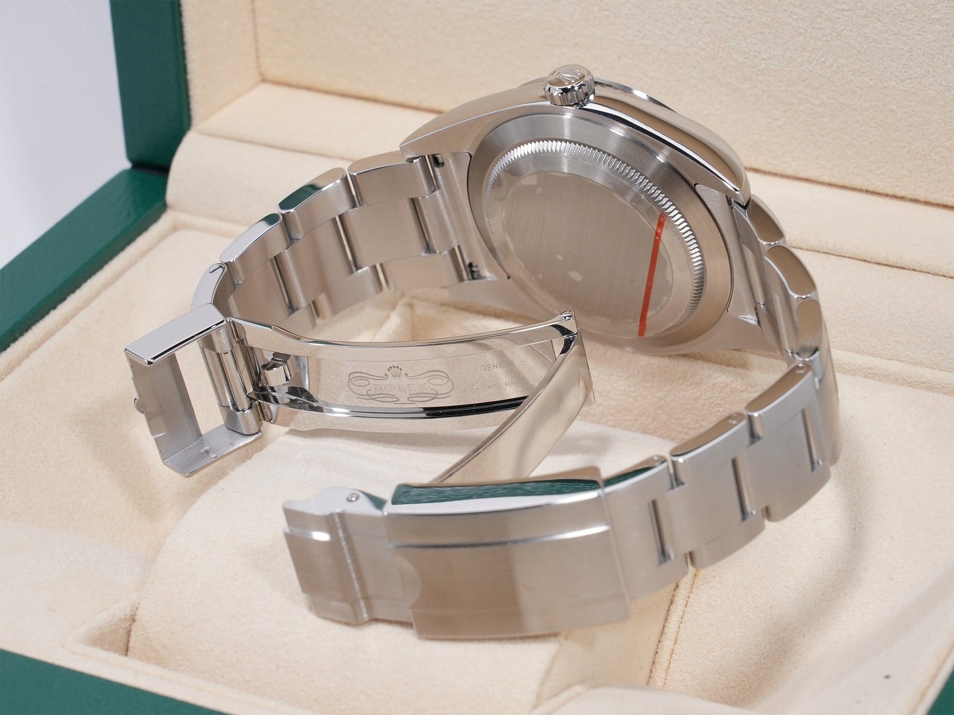 ロレックス エクスプローラーI Ref.214270 SS ブラック文字盤 美中古 hm5wpo3y