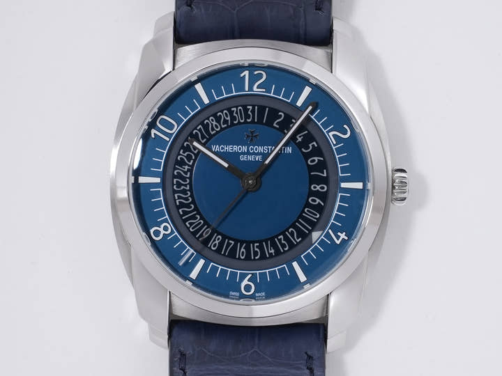Vacheron Constantin Quai des Bergues Ref. 4500S/000A-B364 SS Blue Dial, Pre-owned, Excellent Condition  (2yuo2ok2 appears to be an internal reference number and is not translated)