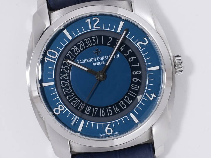Vacheron Constantin Quai des Bergues Ref. 4500S/000A-B364 SS Blue Dial, Pre-owned, Excellent Condition  (2yuo2ok2 appears to be an internal reference number and is not translated)