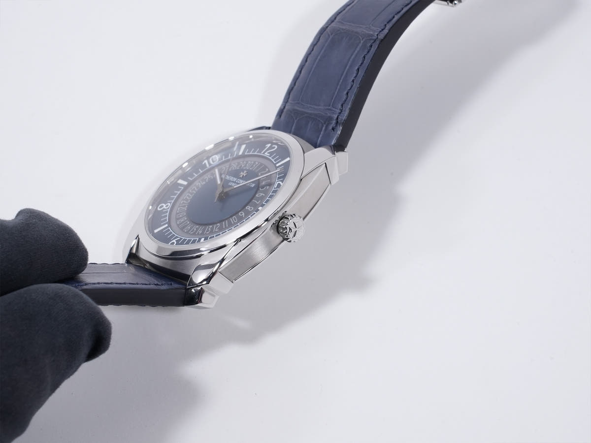 ヴァシュロンコンスタンタン ケ・ド・リル Ref.4500S/000A-B364 SS ブルー文字盤 美中古 2yuo2ok2