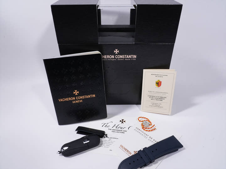 Vacheron Constantin Quai des Bergues Ref. 4500S/000A-B364 SS Blue Dial, Pre-owned, Excellent Condition  (2yuo2ok2 appears to be an internal reference number and is not translated)