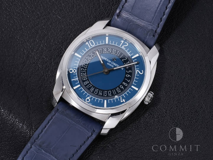 Vacheron Constantin Quai des Bergues Ref. 4500S/000A-B364 SS Blue Dial, Pre-owned, Excellent Condition  (2yuo2ok2 appears to be an internal reference number and is not translated)