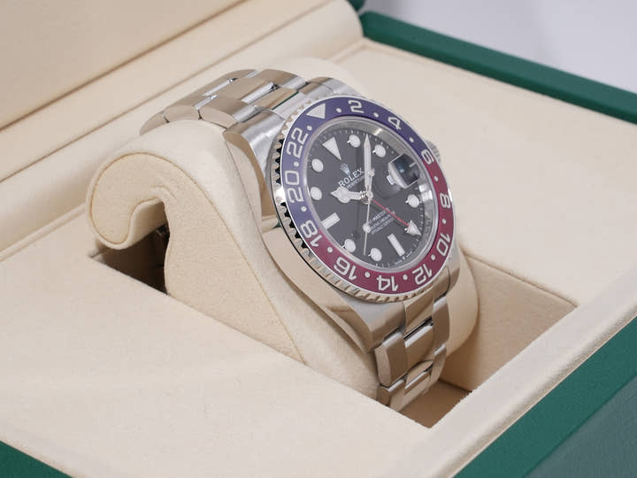 Rolex GMT-Master II Ref. 126710BLRO Stainless Steel Black Dial Oyster Bracelet