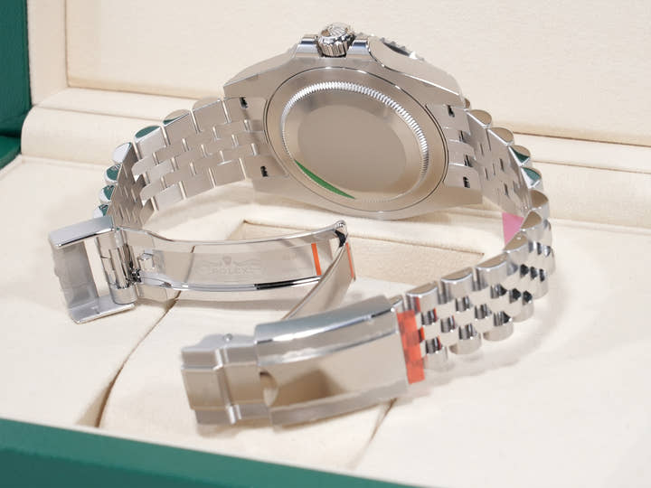 Rolex GMT-Master II Ref. 126710BLNR Stainless Steel Black Dial Jubilee Bracelet