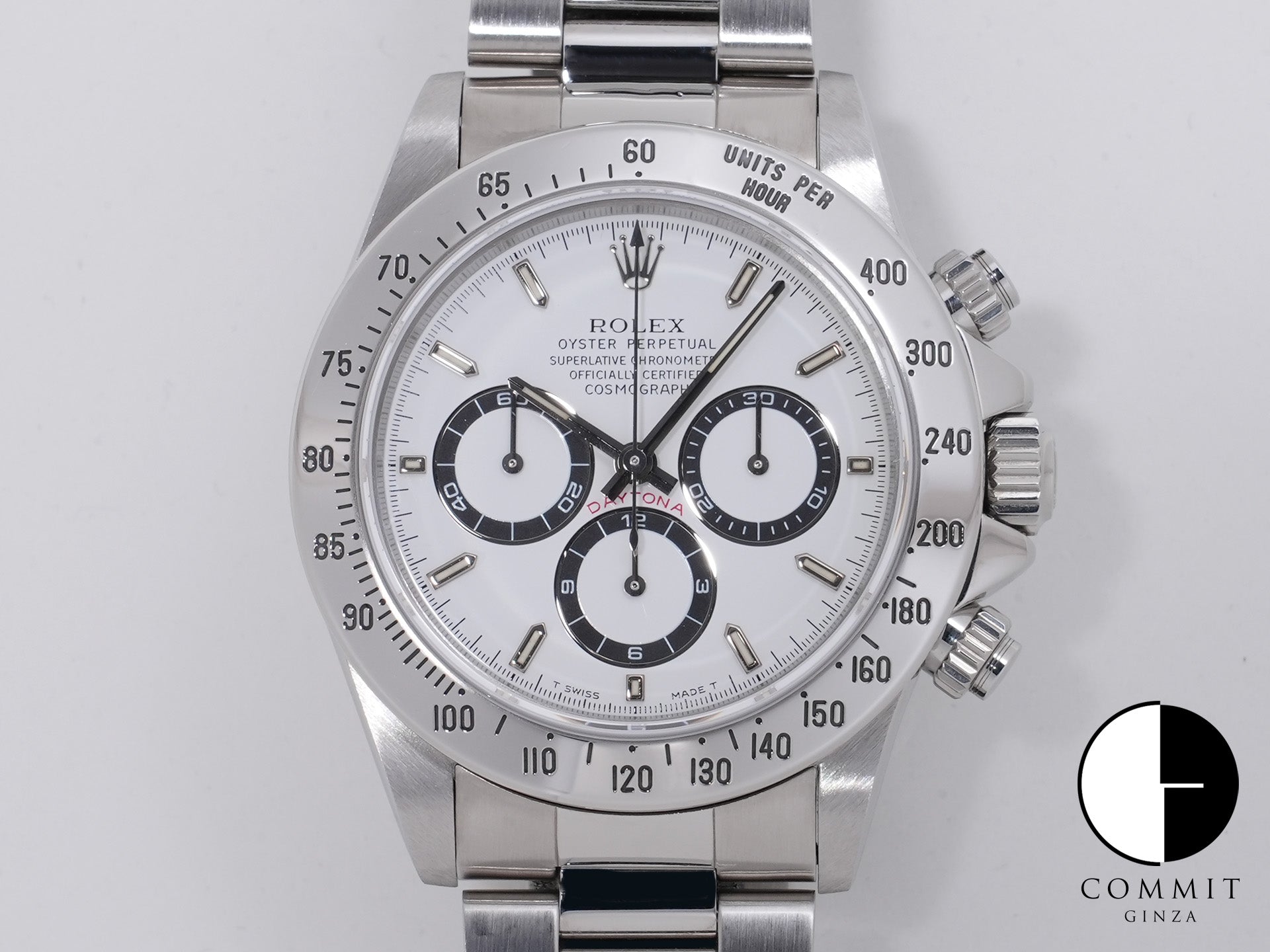 ロレックス デイトナ エルプリメロ Ref.16520 SS ホワイト文字盤 美中古 jgxg84qs