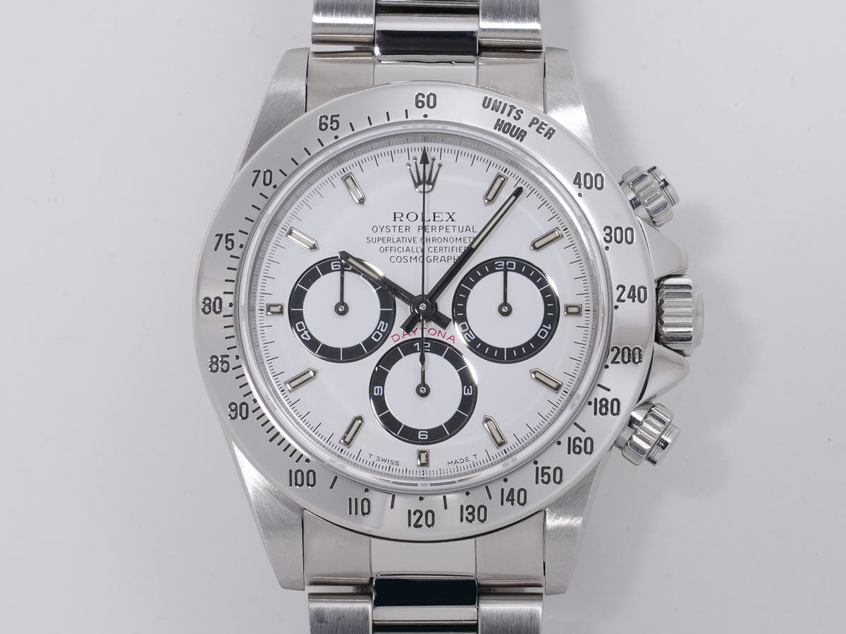 ロレックス デイトナ エルプリメロ Ref.16520 SS ホワイト文字盤 美中古 jgxg84qs