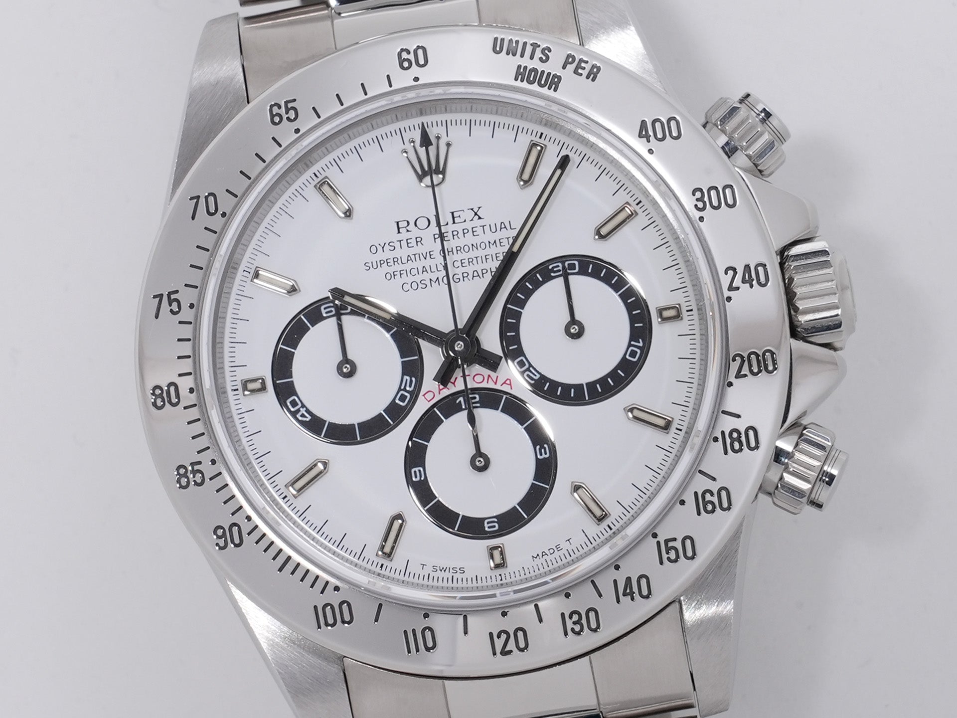 ロレックス デイトナ エルプリメロ Ref.16520 SS ホワイト文字盤 美中古 jgxg84qs