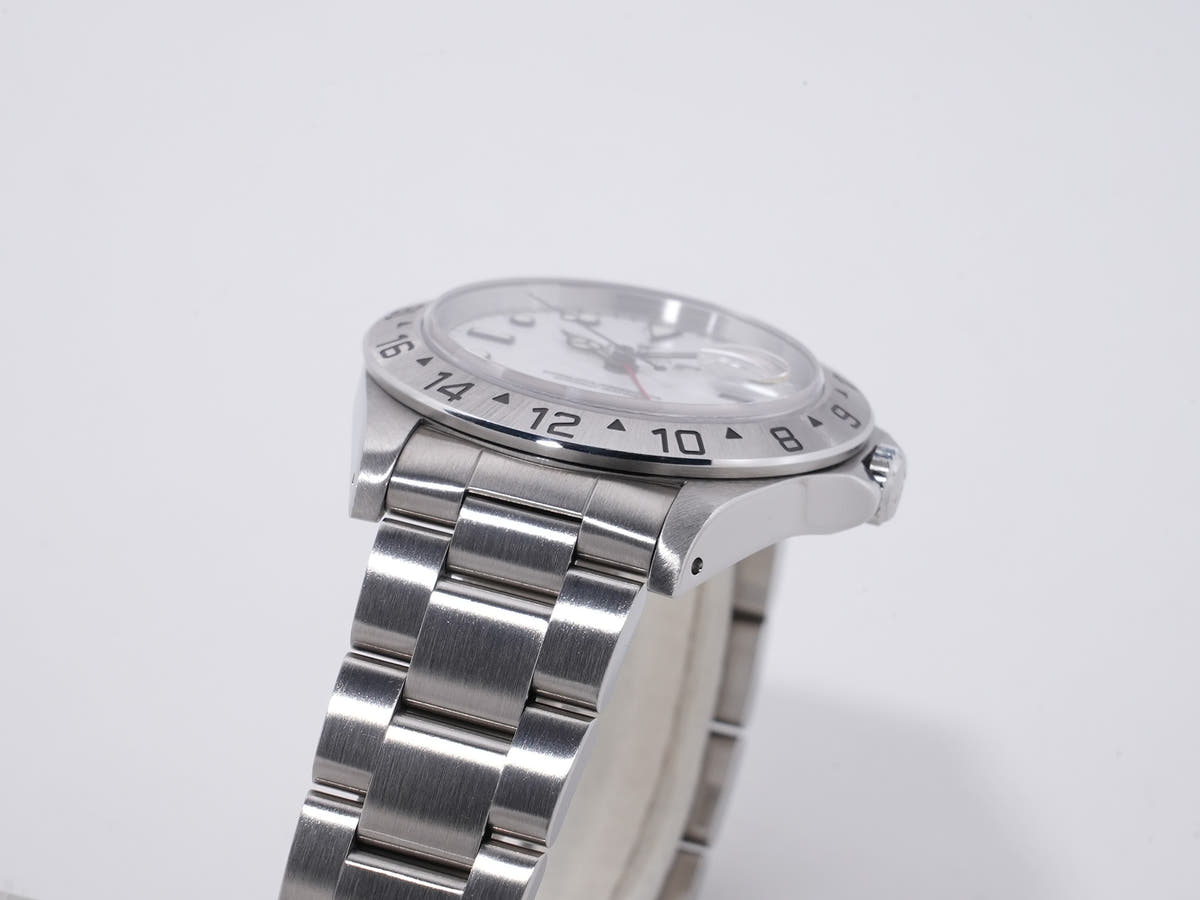 ロレックス エクスプローラーII Ref.16570 SS ホワイト文字盤 中古 kejg2w2s
