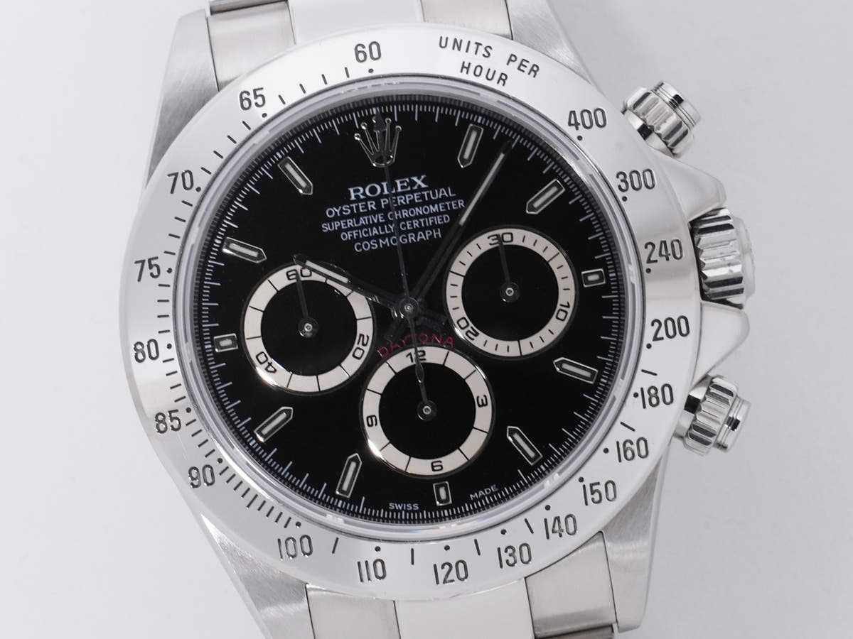 ロレックス デイトナ エルプリメロ Ref.16520 SS ブラック文字盤 中古 5nk7ycaa