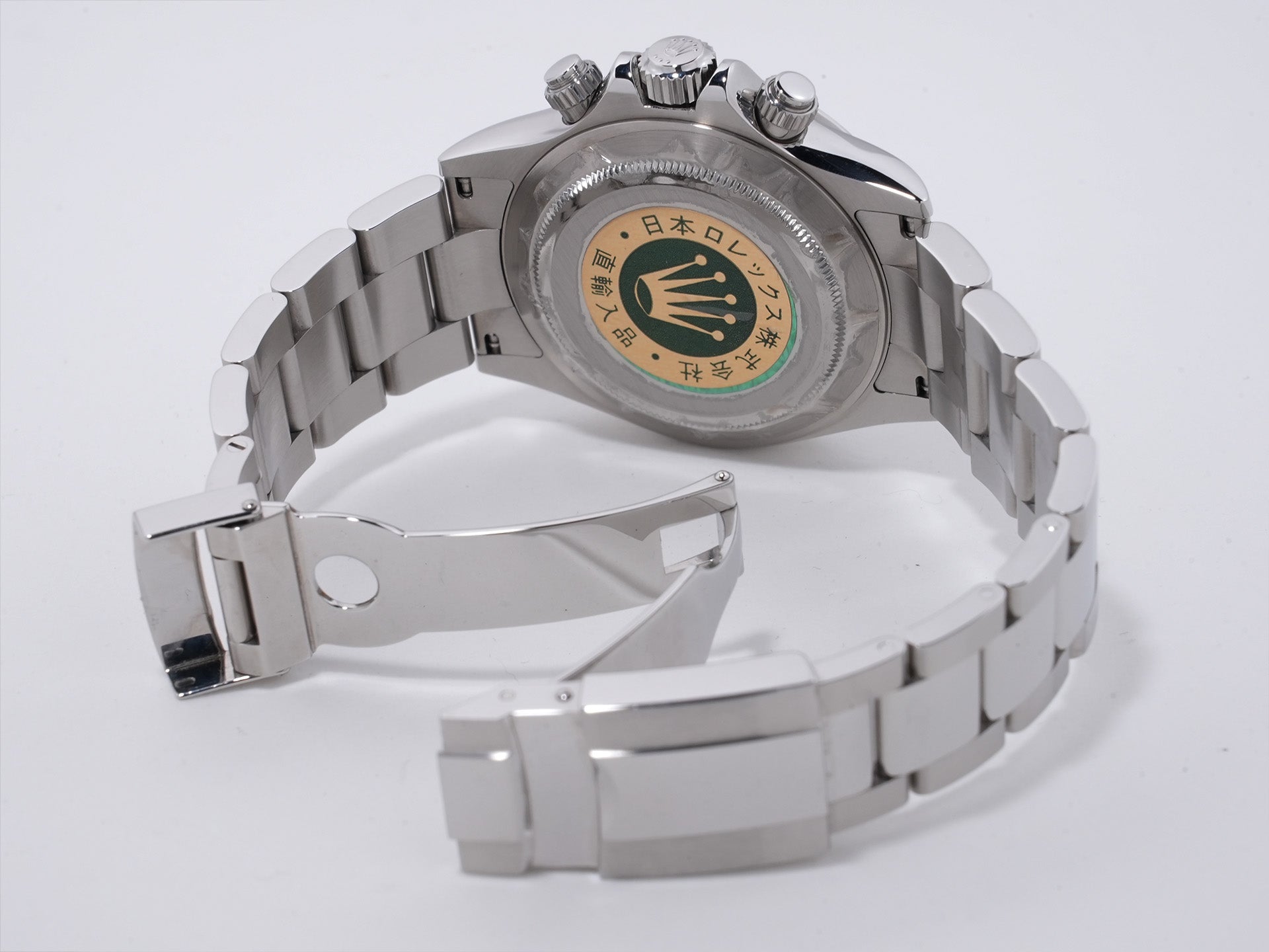 ロレックス デイトナ Ref.116520 SS ブラック文字盤 美中古 fitgo8pz