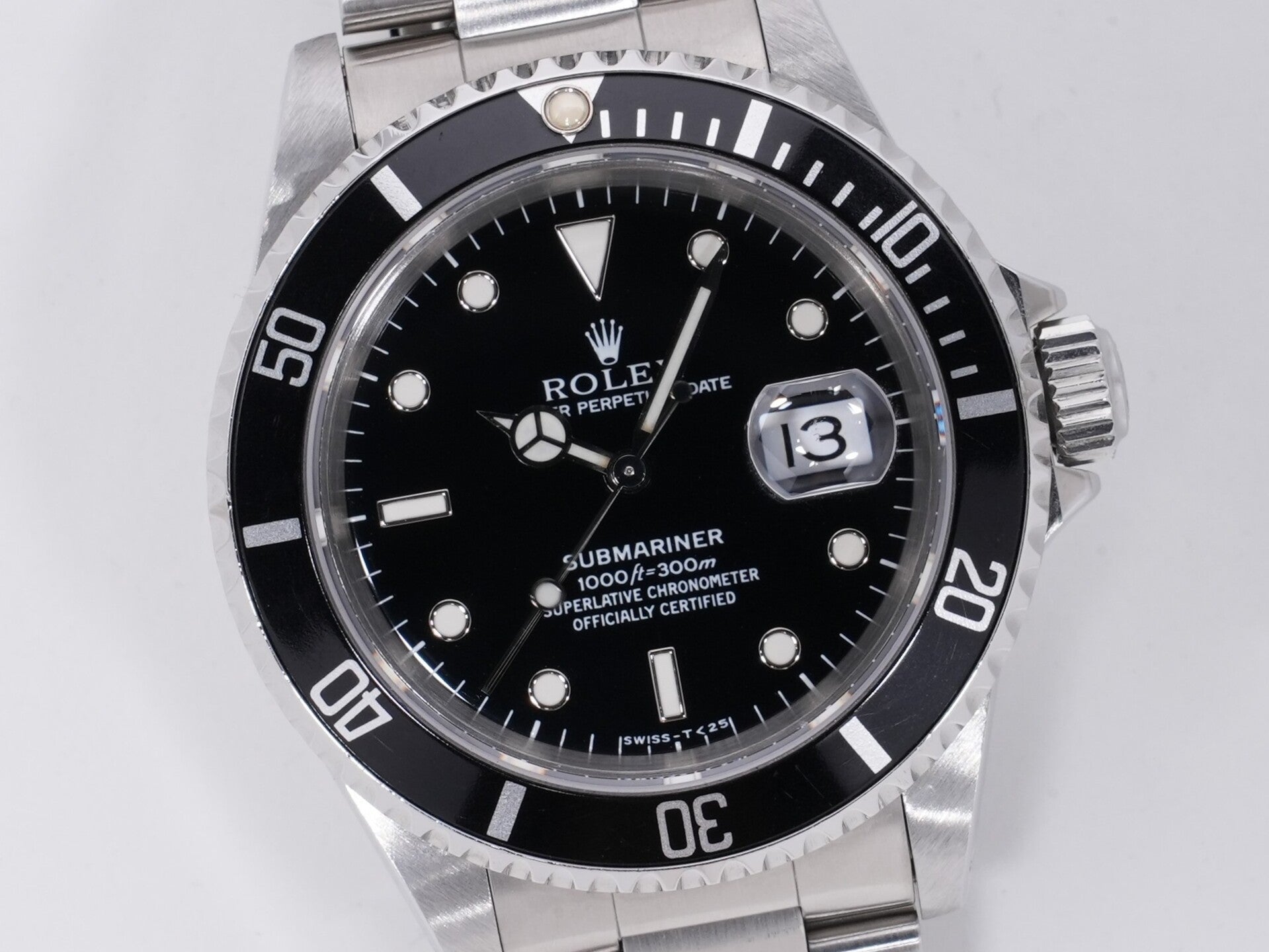 ロレックス サブマリーナー デイト Ref.16610 SS ブラック文字盤 中古 9r6fheq8