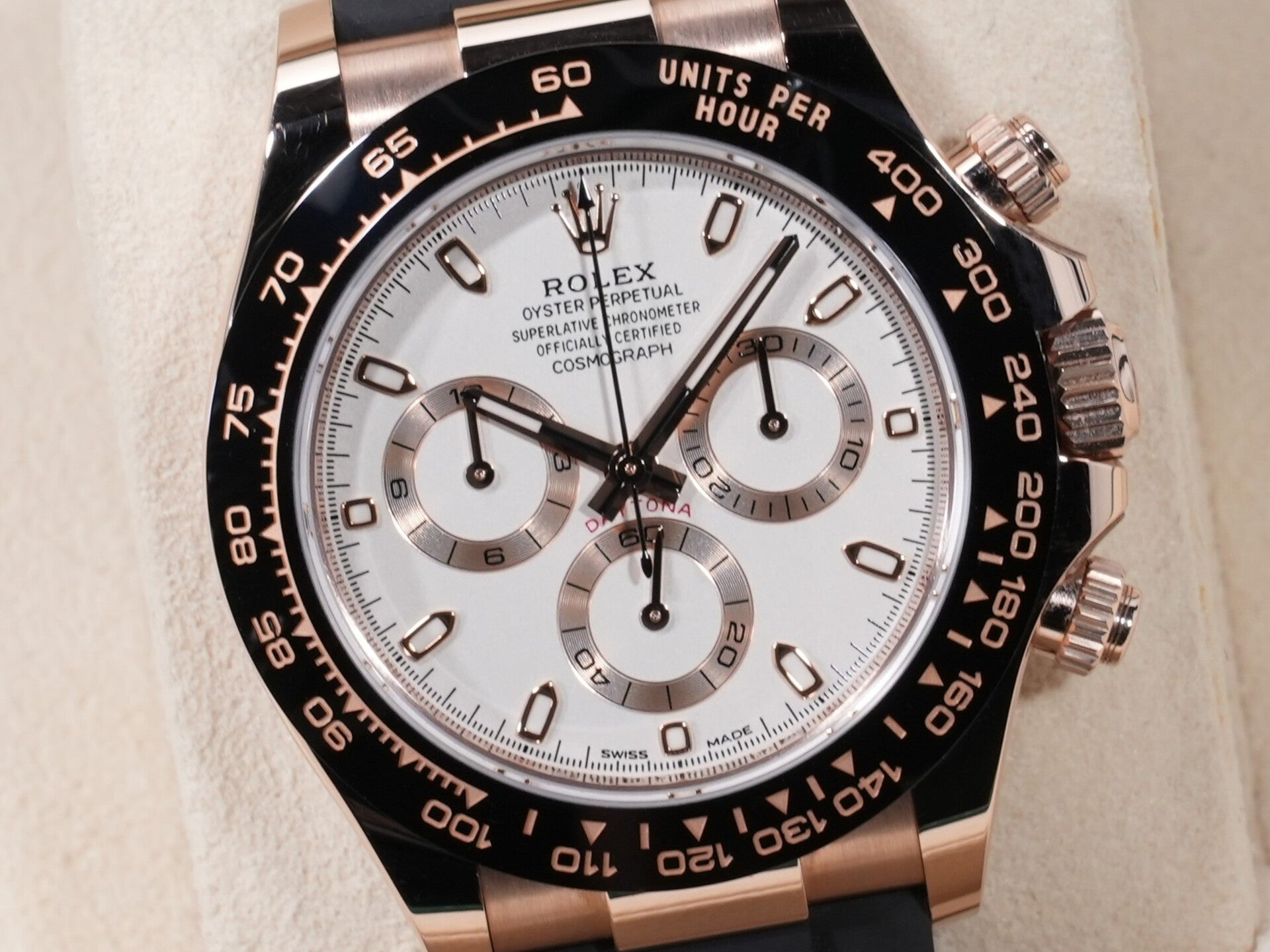 Rolex Daytona Ref. 116515LN 18KERG Ivory Dial, Pre-owned  (cnwvhxk4 appears to be an internal reference number and not part of the product description)