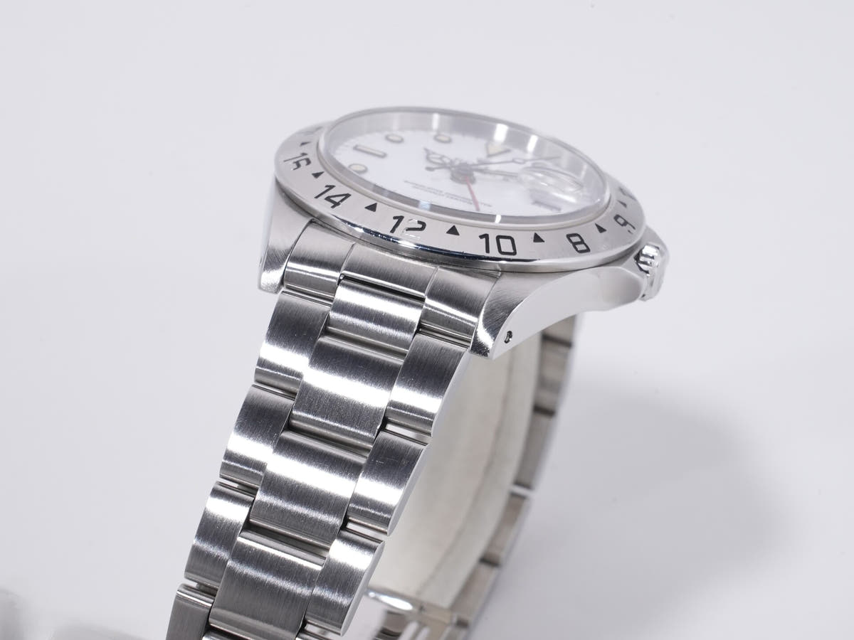 ロレックス エクスプローラーII Ref.16570 SS ホワイト文字盤 中古 3244akk2