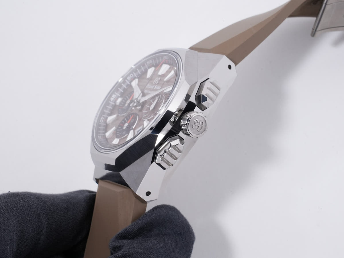 グランドセイコー スポーツコレクション テンタグラフ Ref.SLGC009 Brilliant Hard Titanium ブラウン文字盤 美品 ci7ocr55