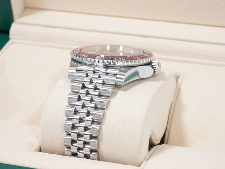 Rolex GMT-Master II Ref. 126710BLRO Stainless Steel Black Dial Jubilee Bracelet