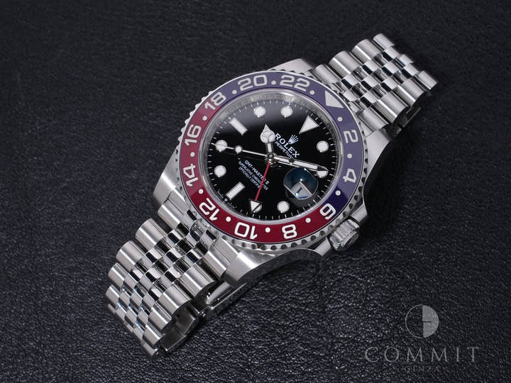 Rolex GMT-Master II Ref. 126710BLRO Stainless Steel Black Dial Jubilee Bracelet