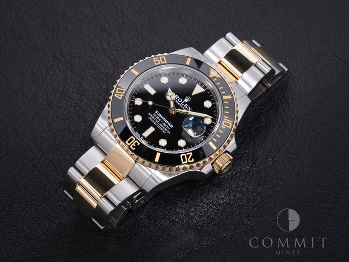 ロレックス サブマリーナー デイト Ref.126613LN ステンレススチール/イエローゴールド ブラック文字盤 美中古 zz4ptj6p