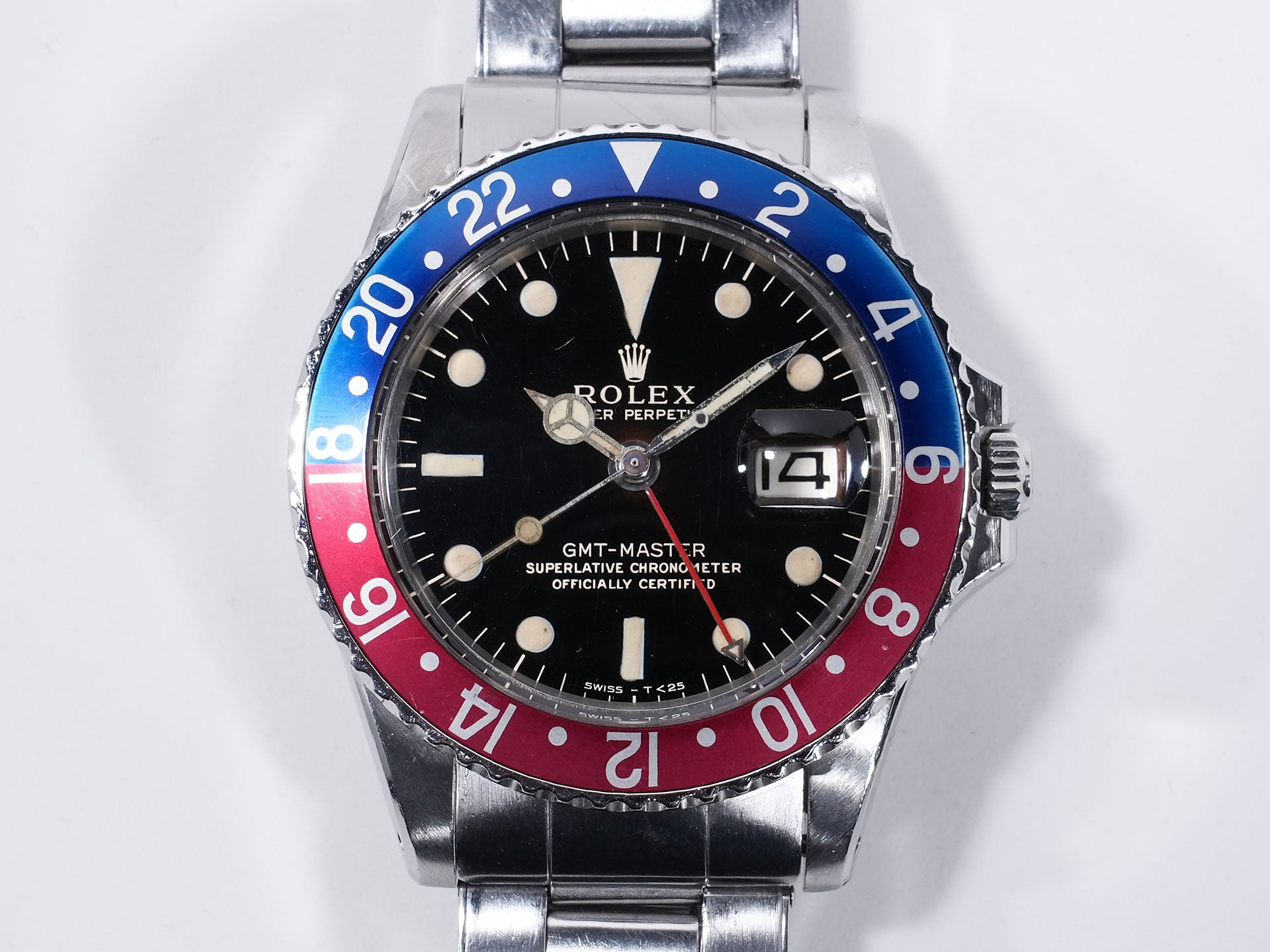 ロレックス GMTマスター Ref.1675M SS ブラック文字盤 中古 654rzw5n