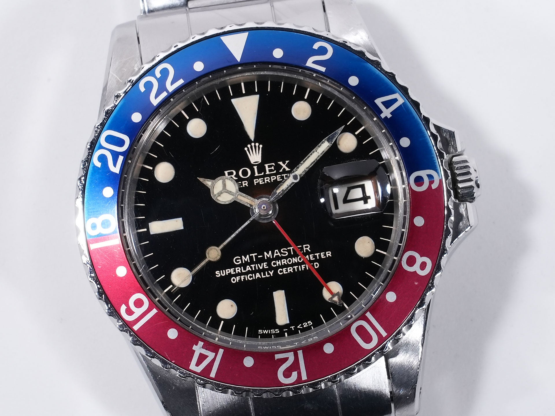 ロレックス GMTマスター Ref.1675M SS ブラック文字盤 中古 654rzw5n