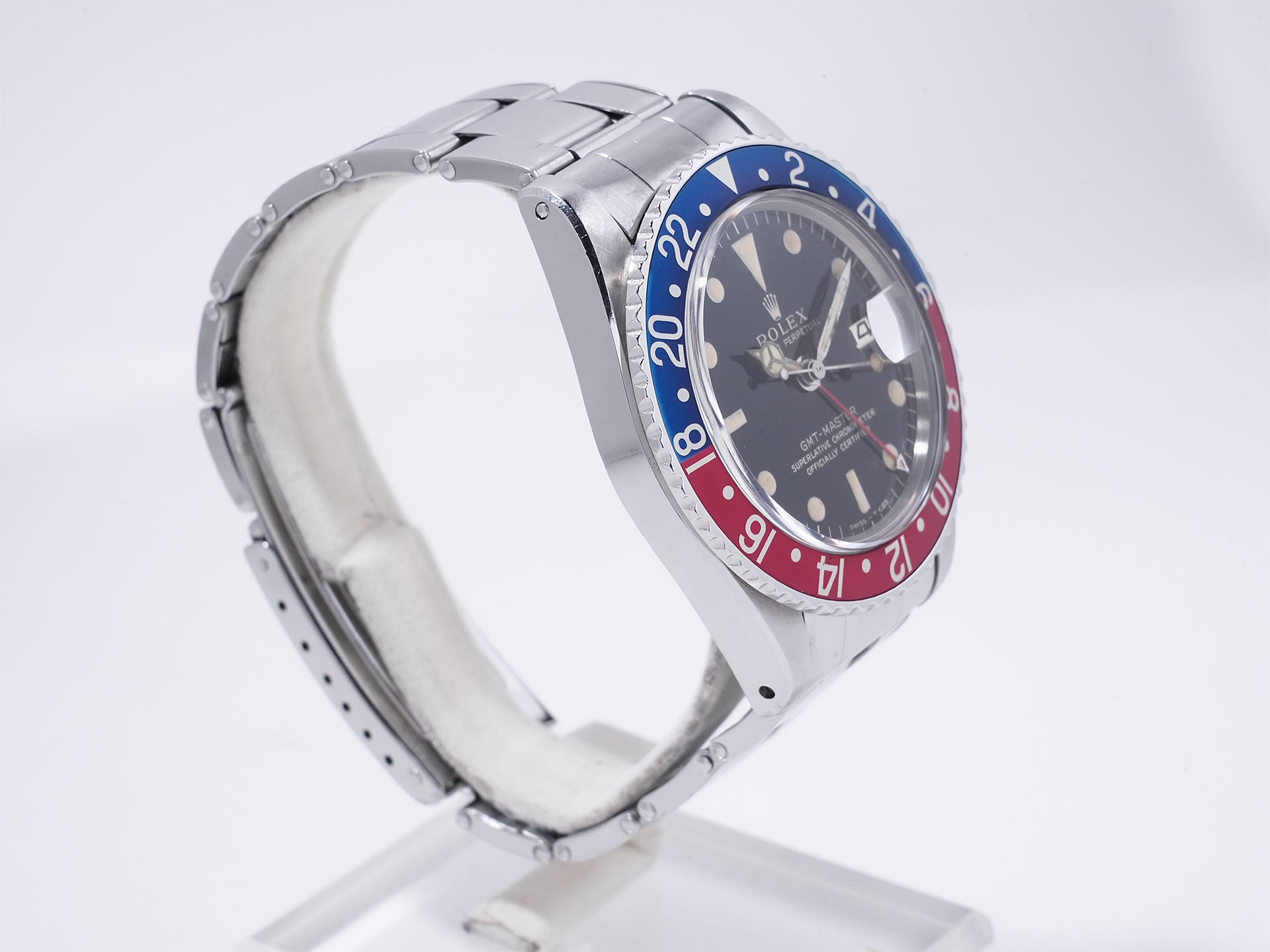 ロレックス GMTマスター Ref.1675M SS ブラック文字盤 中古 654rzw5n