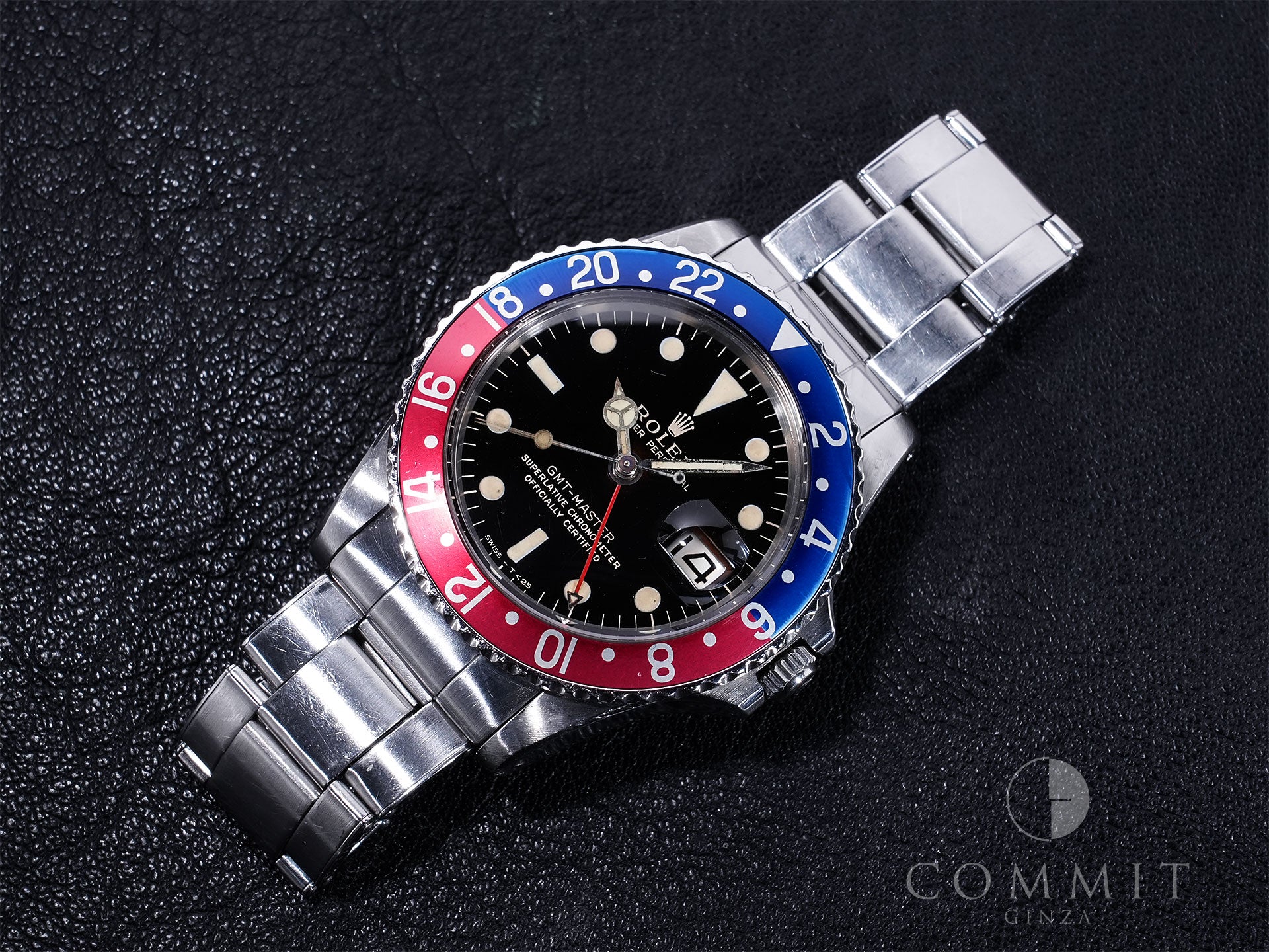 ロレックス GMTマスター Ref.1675M SS ブラック文字盤 中古 654rzw5n