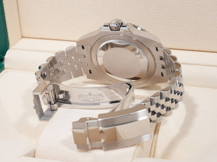 Rolex GMT-Master II Ref. 126710BLNR Stainless Steel Black Dial Jubilee Bracelet