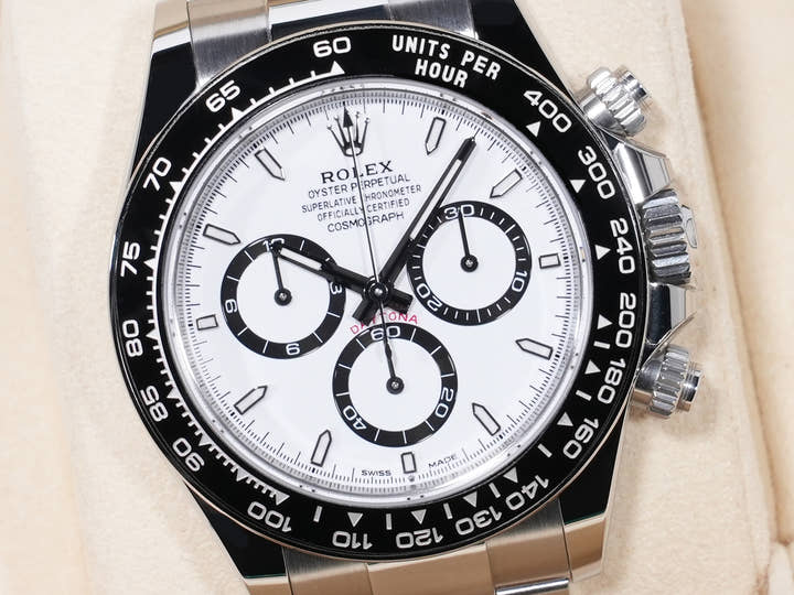 ロレックス デイトナ Ref.126500LN SS ホワイト文字盤 美品 ffby82op