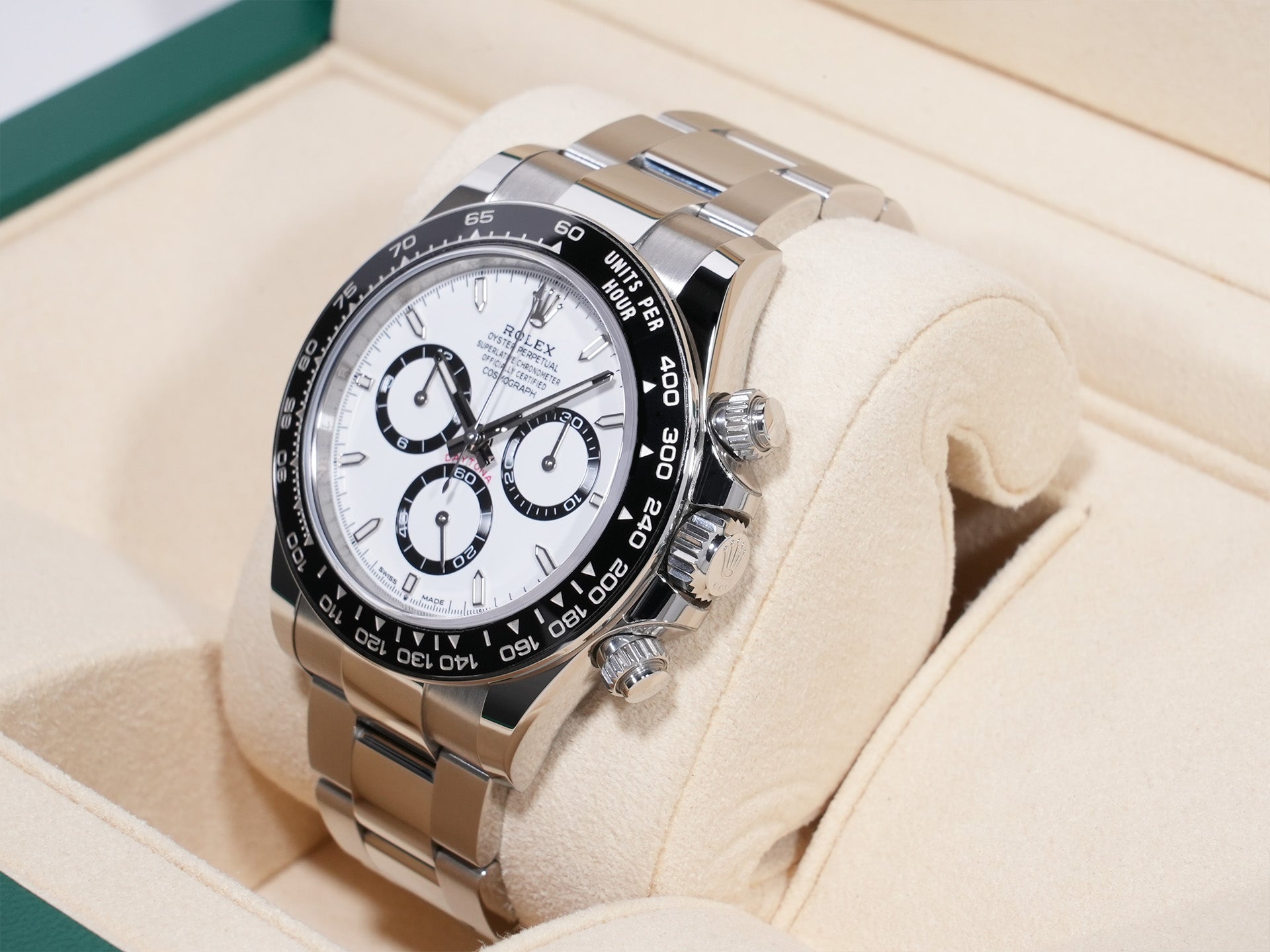 ロレックス デイトナ Ref.126500LN SS ホワイト文字盤 美品 ffby82op