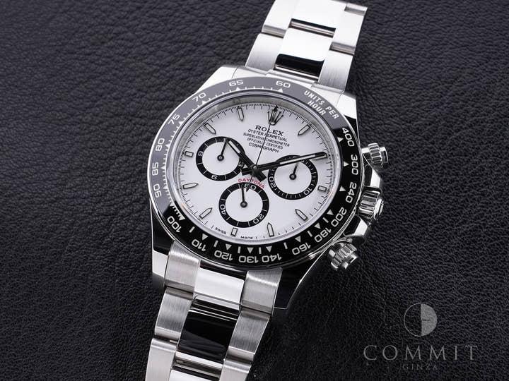 ロレックス デイトナ Ref.126500LN SS ホワイト文字盤 美品 ffby82op