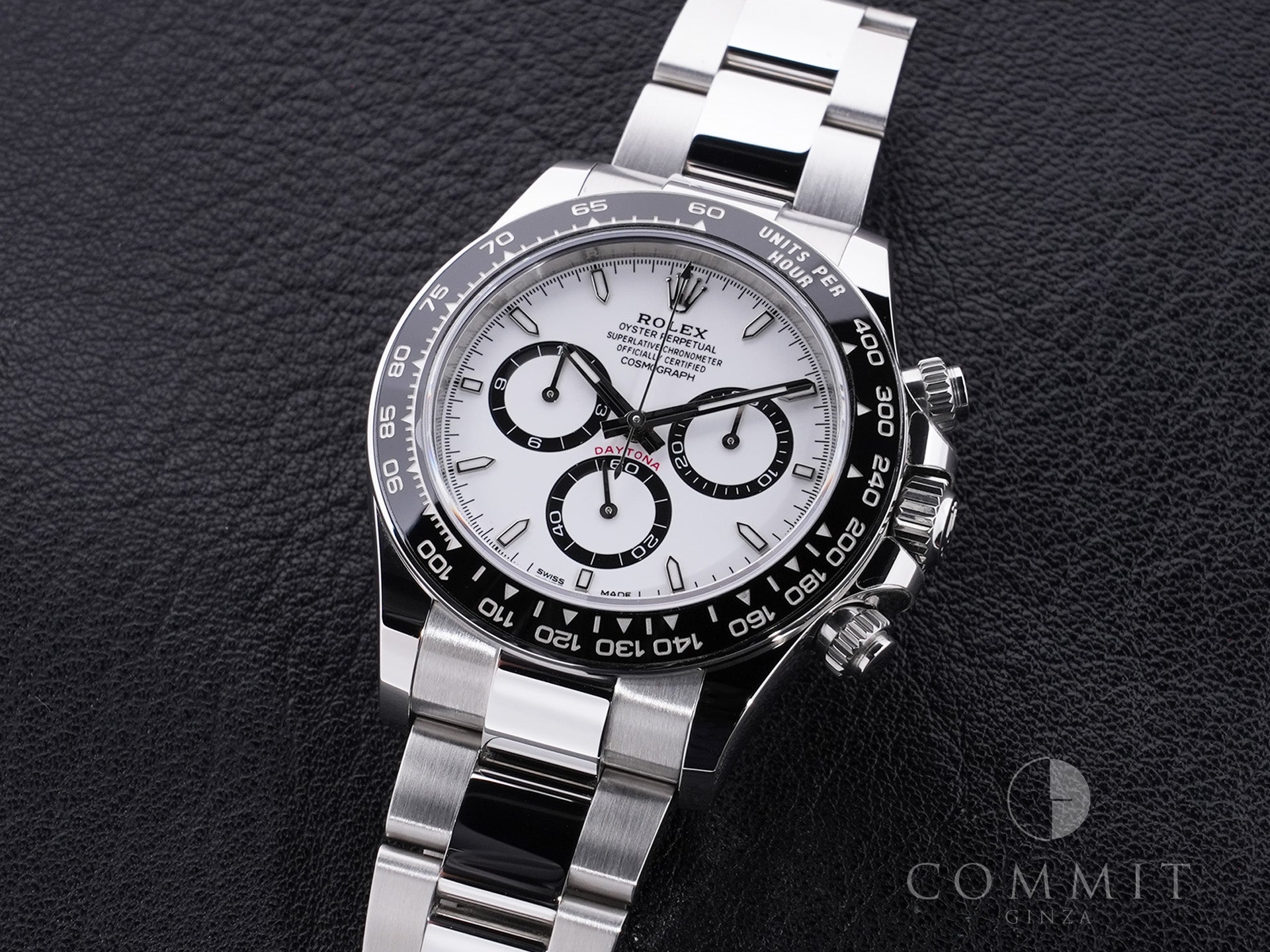 ロレックス デイトナ Ref.126500LN SS ホワイト文字盤 美品 ffby82op