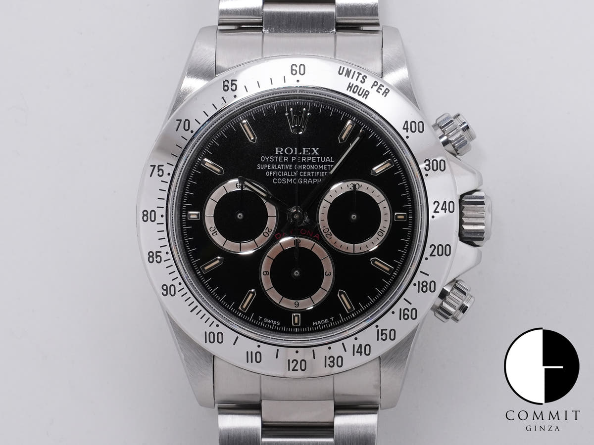 ロレックス デイトナ エルプリメロ Ref.16520 SS ブラック文字盤 中古 9kees8mv