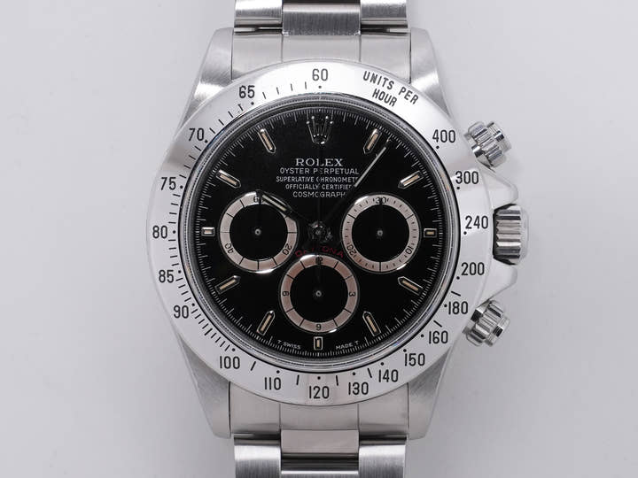 ロレックス デイトナ エルプリメロ Ref.16520 SS ブラック文字盤 中古 9kees8mv
