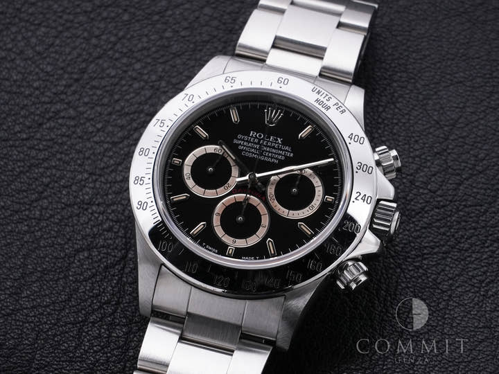 ロレックス デイトナ エルプリメロ Ref.16520 SS ブラック文字盤 中古 9kees8mv