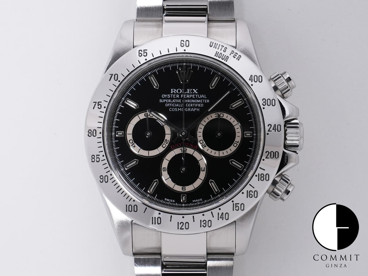 ロレックス デイトナ エルプリメロ Ref.16520 SS ブラック文字盤 中古 b8yp7qv4