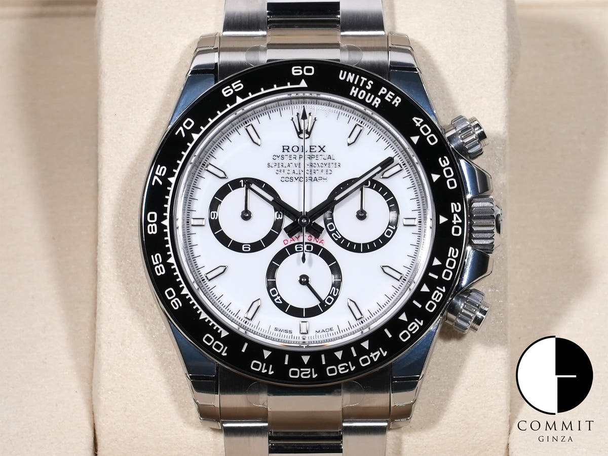 ロレックス デイトナ Ref.126500LN SS ホワイト文字盤 未使用 87gpoi69