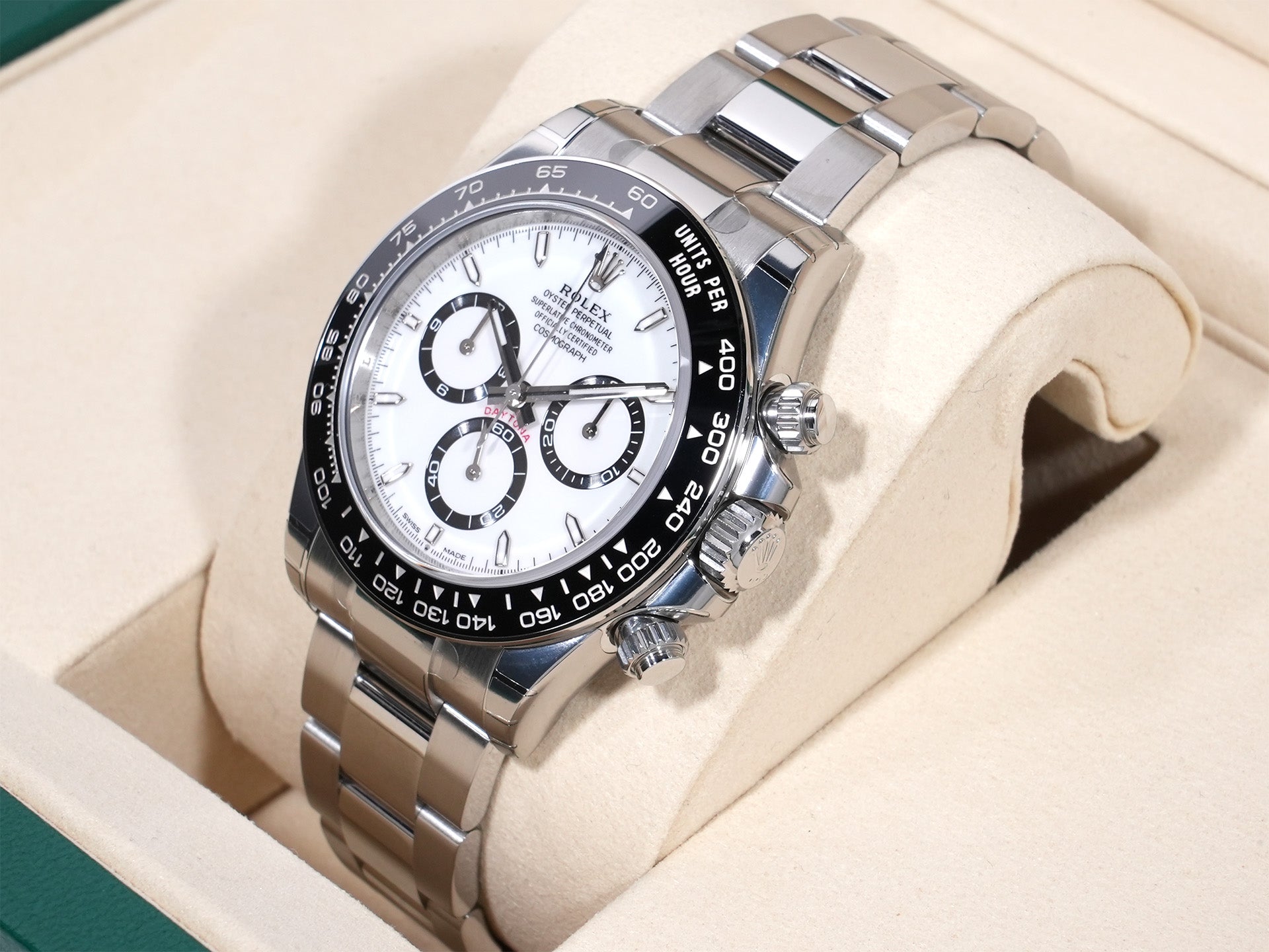 ロレックス デイトナ Ref.126500LN SS ホワイト文字盤 未使用 87gpoi69