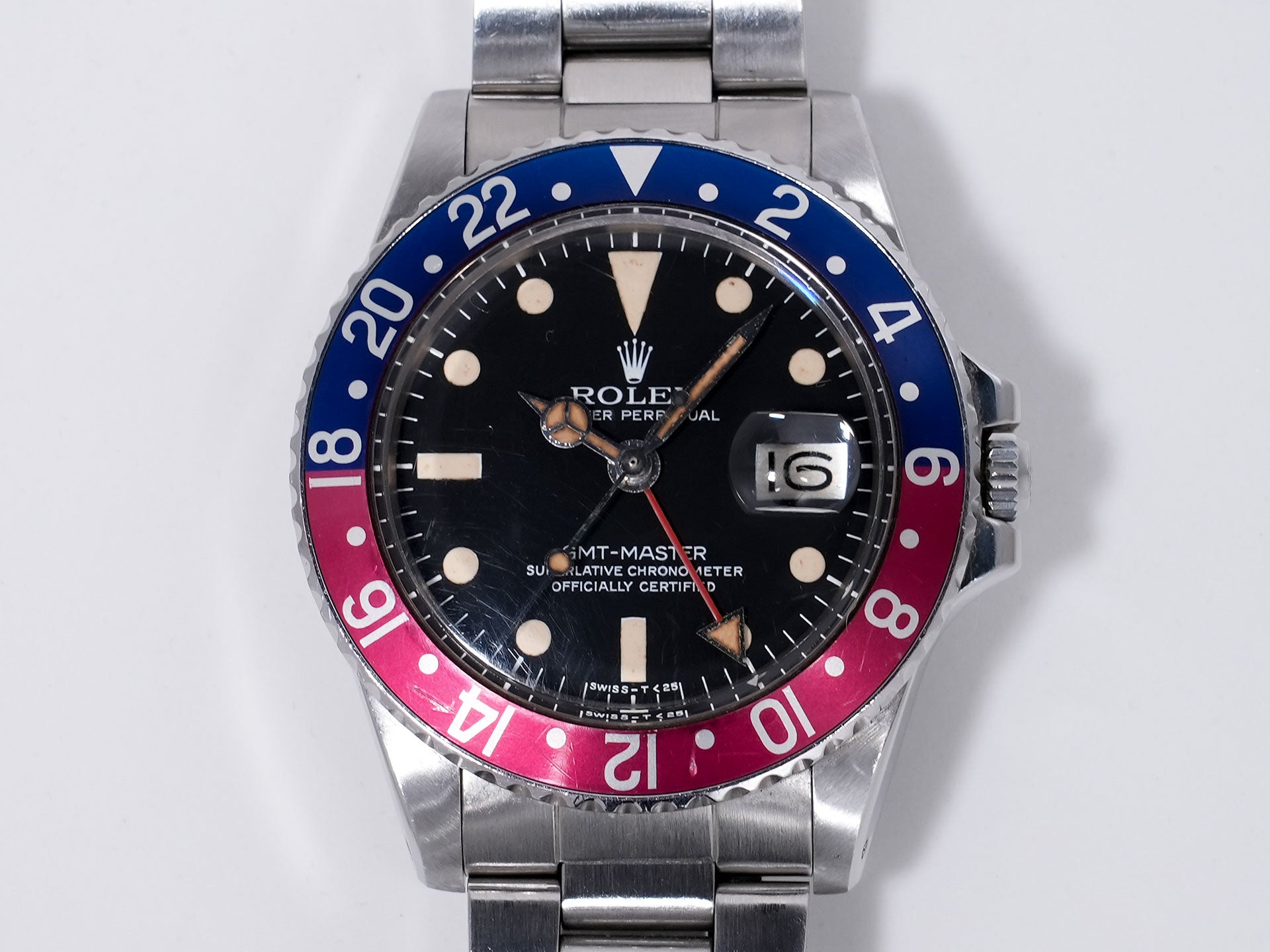 ロレックス GMTマスター Ref.1675 SS ブラック文字盤 中古 g3pca3kd