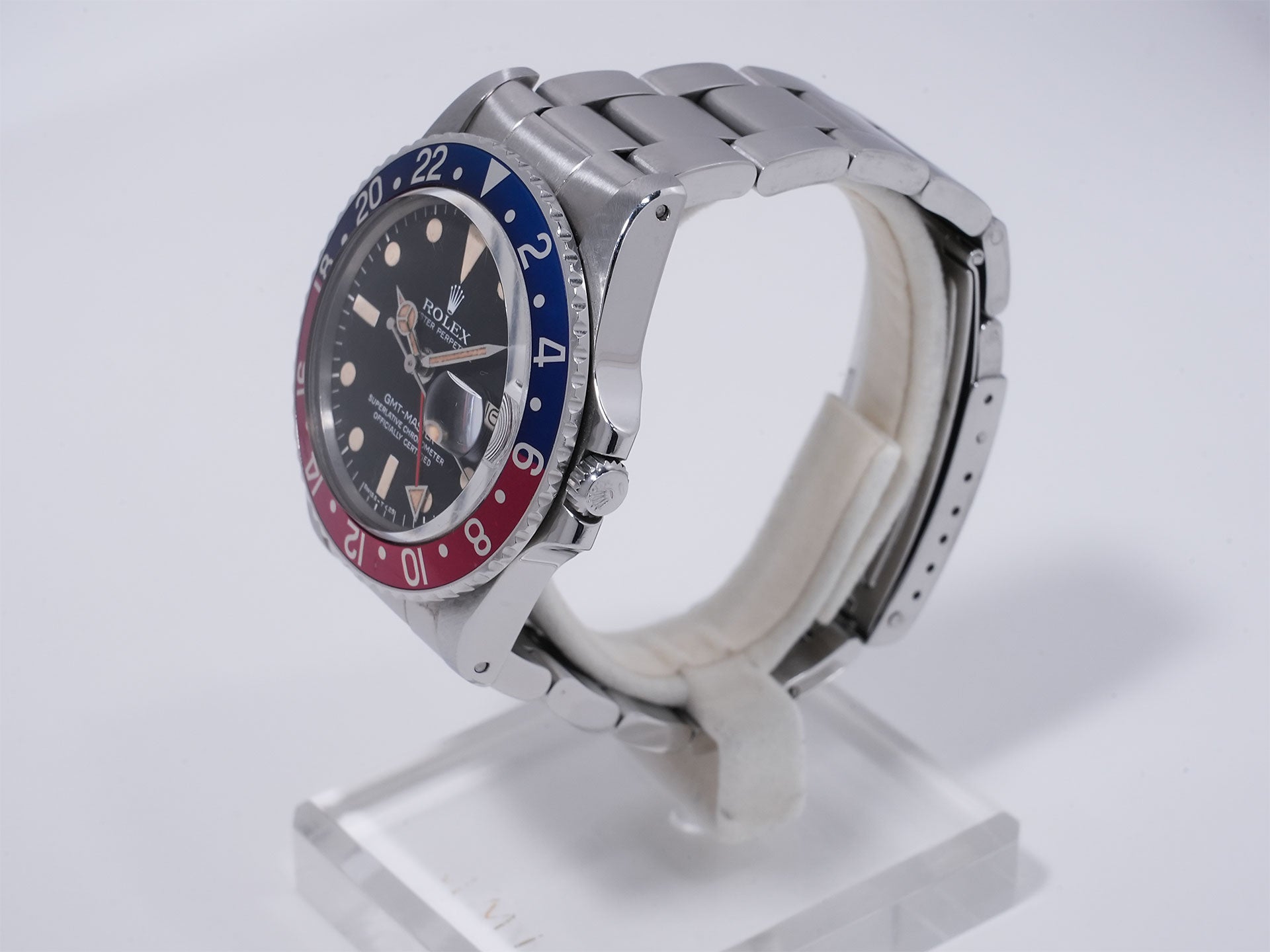 ロレックス GMTマスター Ref.1675 SS ブラック文字盤 中古 g3pca3kd