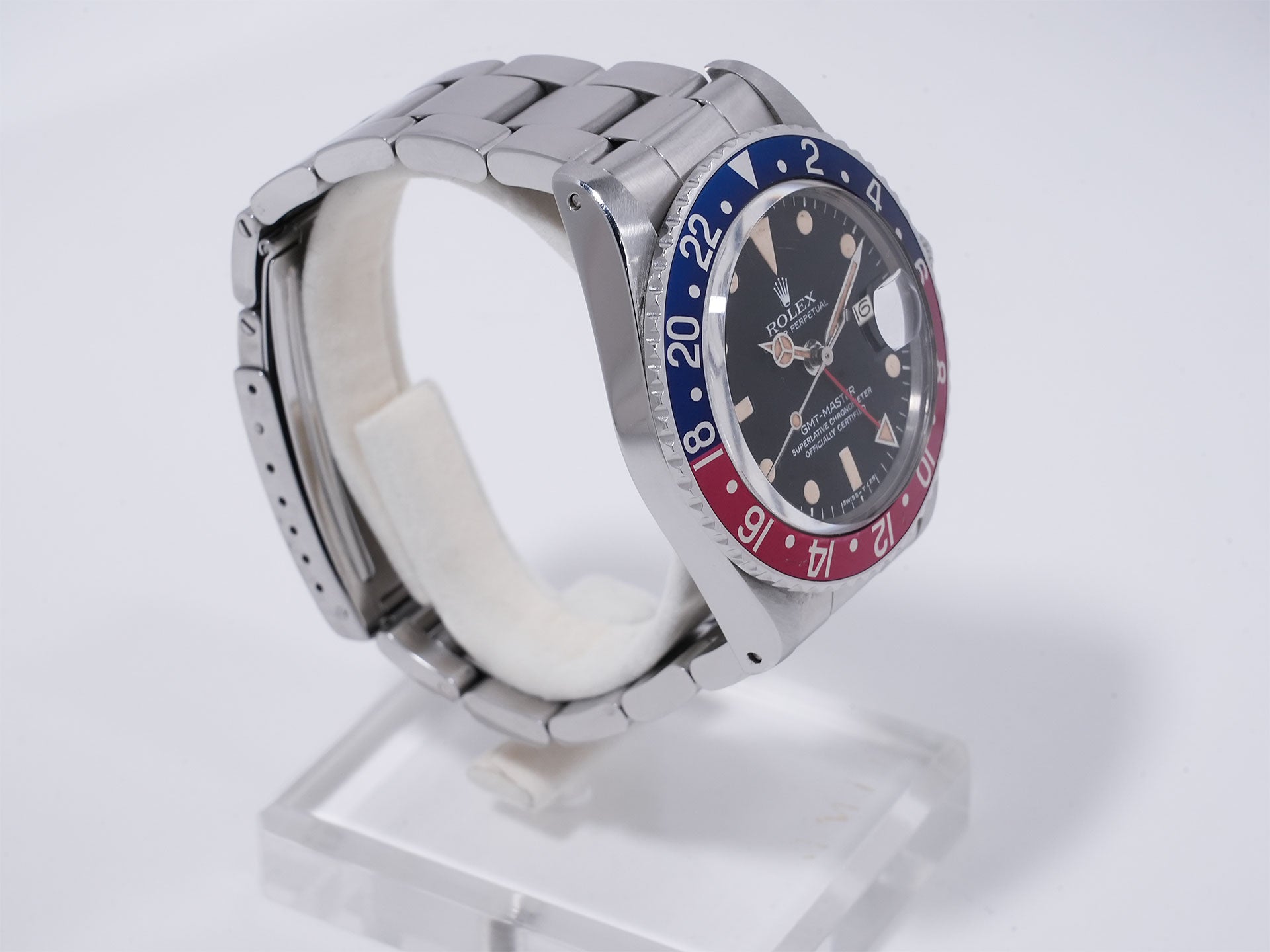 ロレックス GMTマスター Ref.1675 SS ブラック文字盤 中古 g3pca3kd