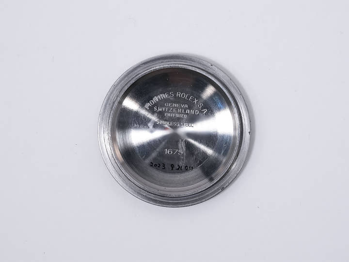 ロレックス GMTマスター Ref.1675 SS ブラック文字盤 中古 g3pca3kd