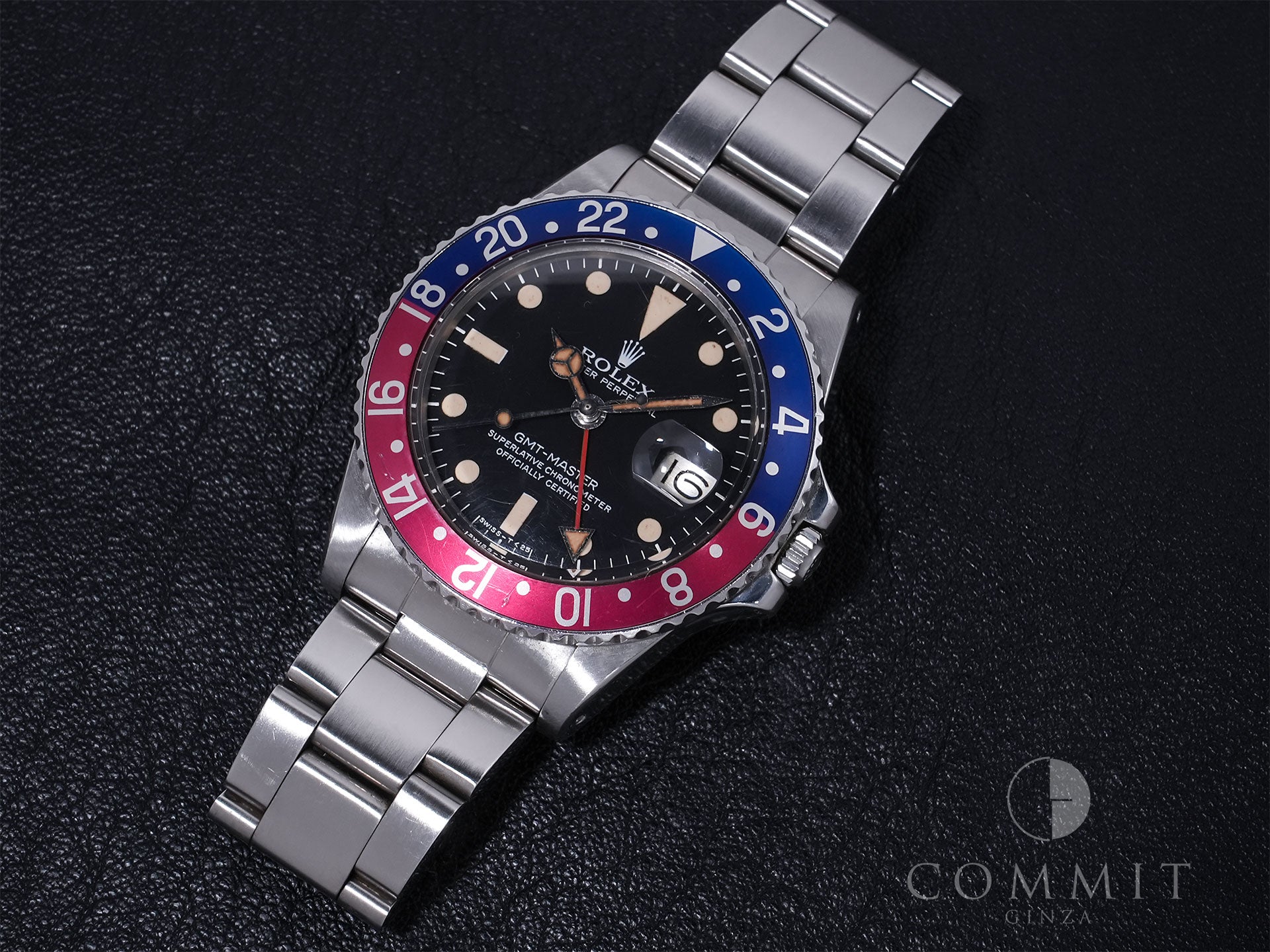 ロレックス GMTマスター Ref.1675 SS ブラック文字盤 中古 g3pca3kd