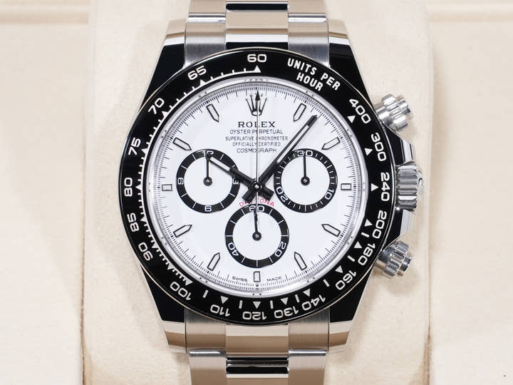 ロレックス デイトナ Ref.126500LN SS ホワイト文字盤 未使用 d665f5v5