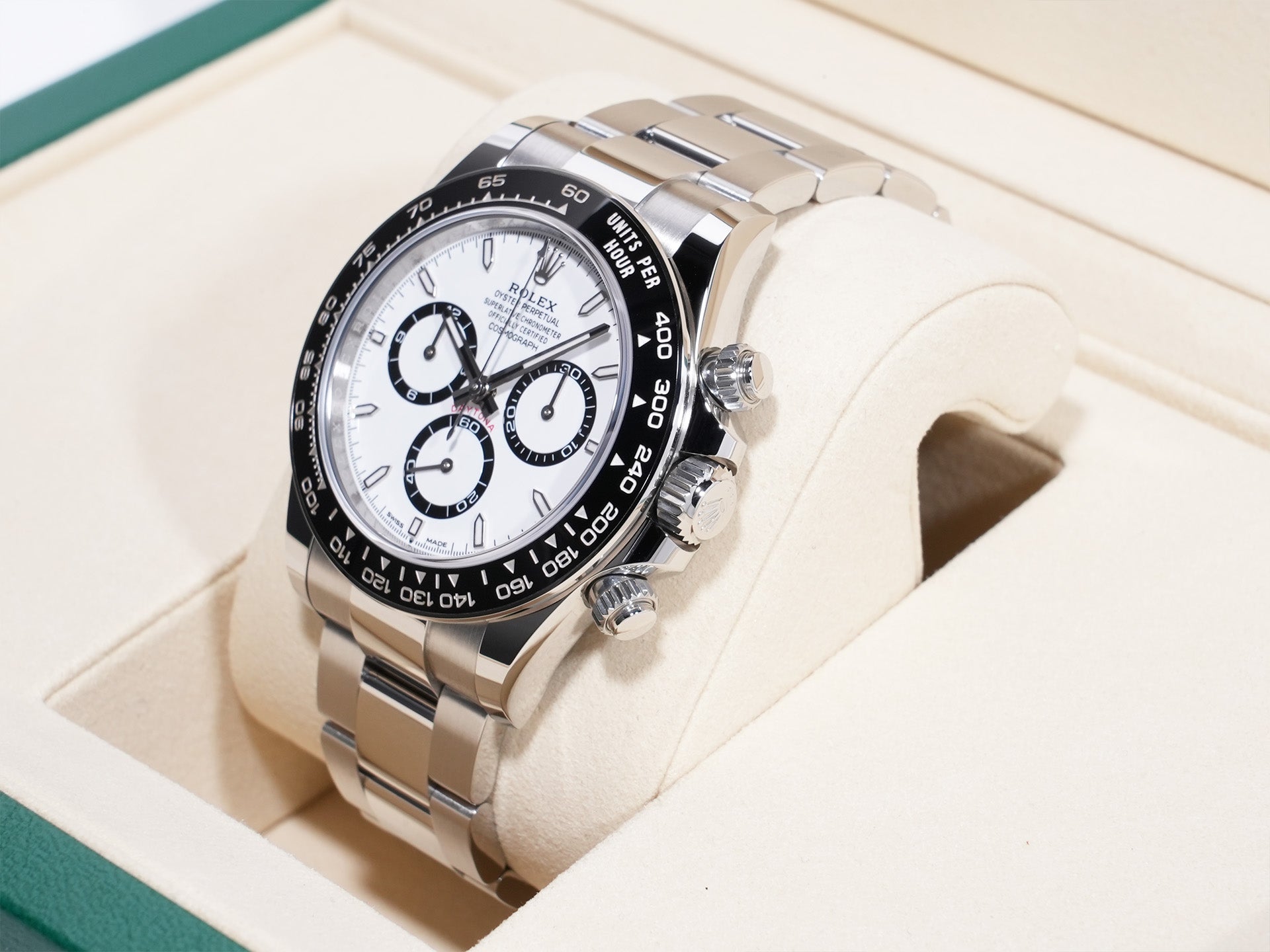 ロレックス デイトナ Ref.126500LN SS ホワイト文字盤 未使用 d665f5v5