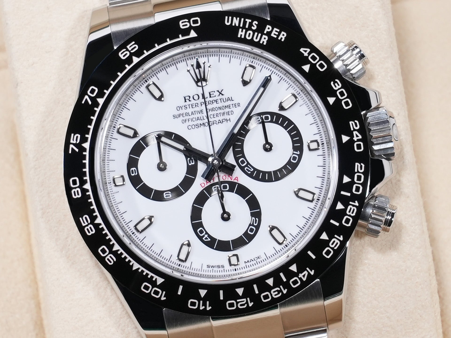 ロレックス デイトナ Ref.116500LN SS ホワイト文字盤 未使用 umh68n2s