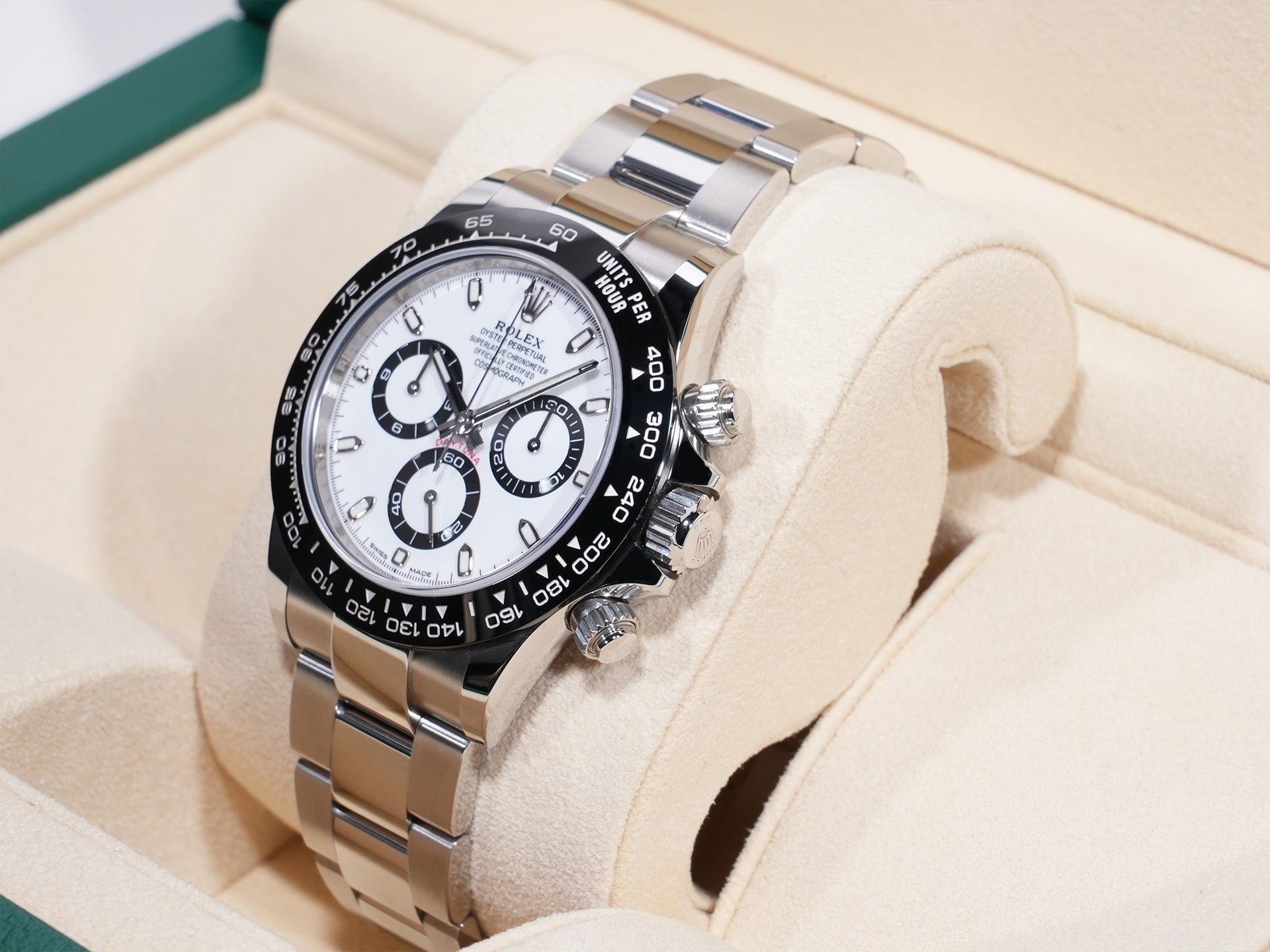 ロレックス デイトナ Ref.116500LN SS ホワイト文字盤 未使用 umh68n2s