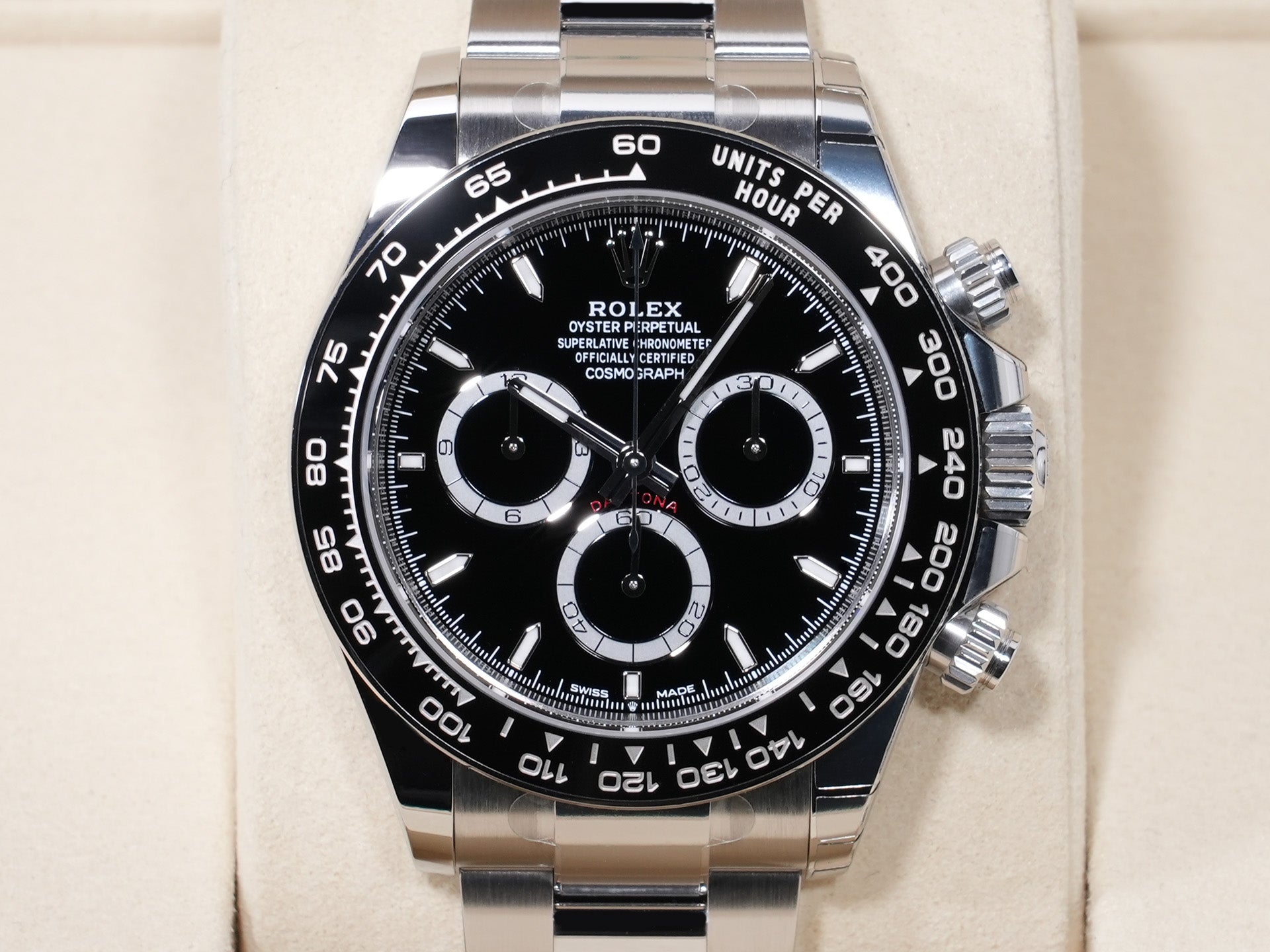 ロレックス デイトナ Ref.126500LN SS ブラック文字盤 美品 rjf626xe