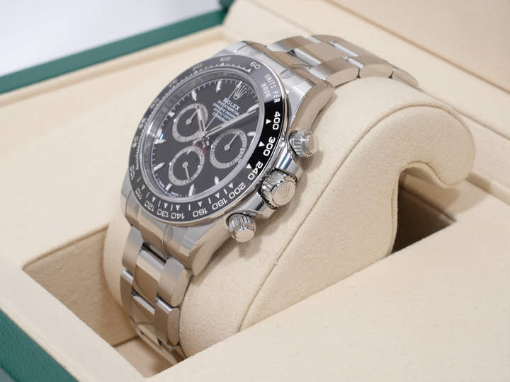 ロレックス デイトナ Ref.126500LN SS ブラック文字盤 美品 rjf626xe