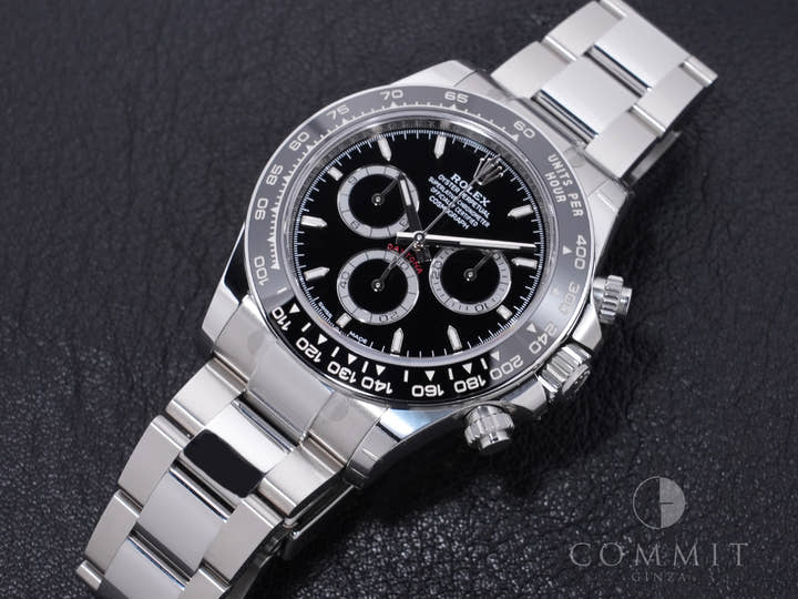 ロレックス デイトナ Ref.126500LN SS ブラック文字盤 美品 rjf626xe